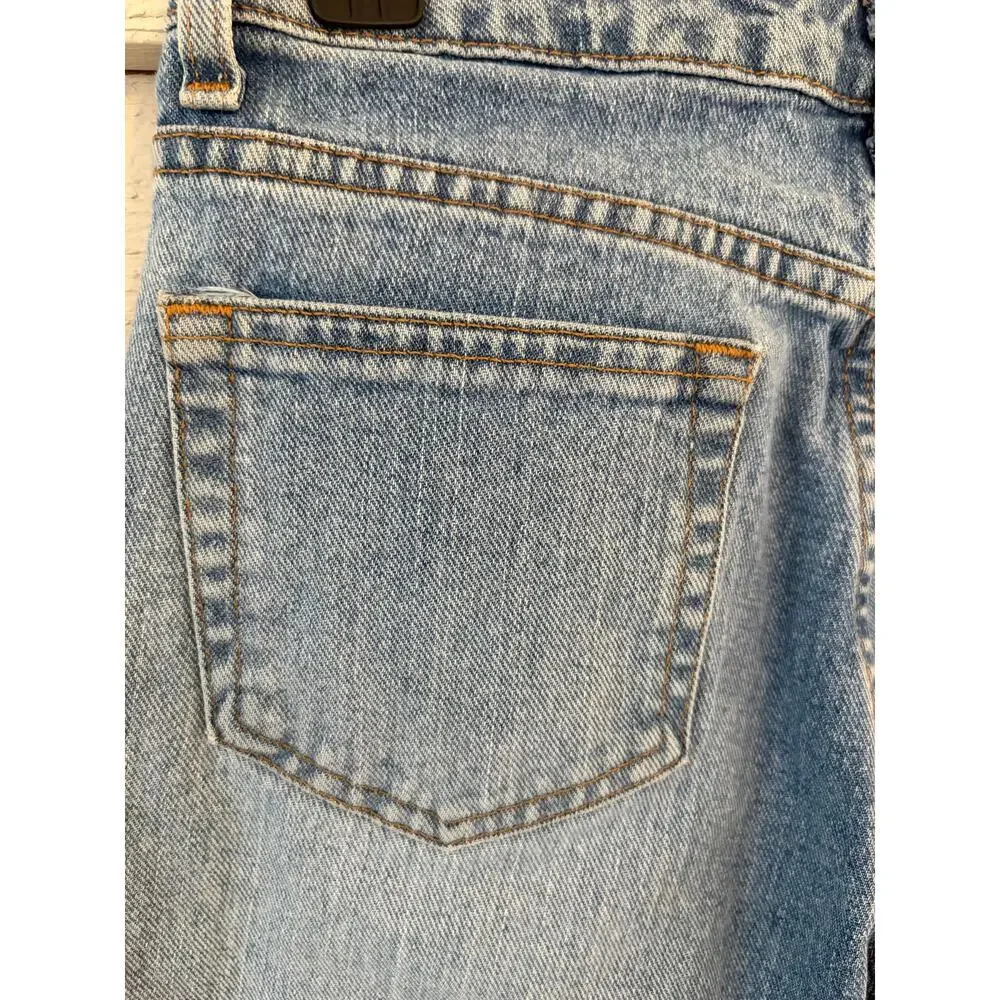 London Jean Light Wash Straight Leg Jeans Size 6 Classic Blue Denim - Picture 8 of 9